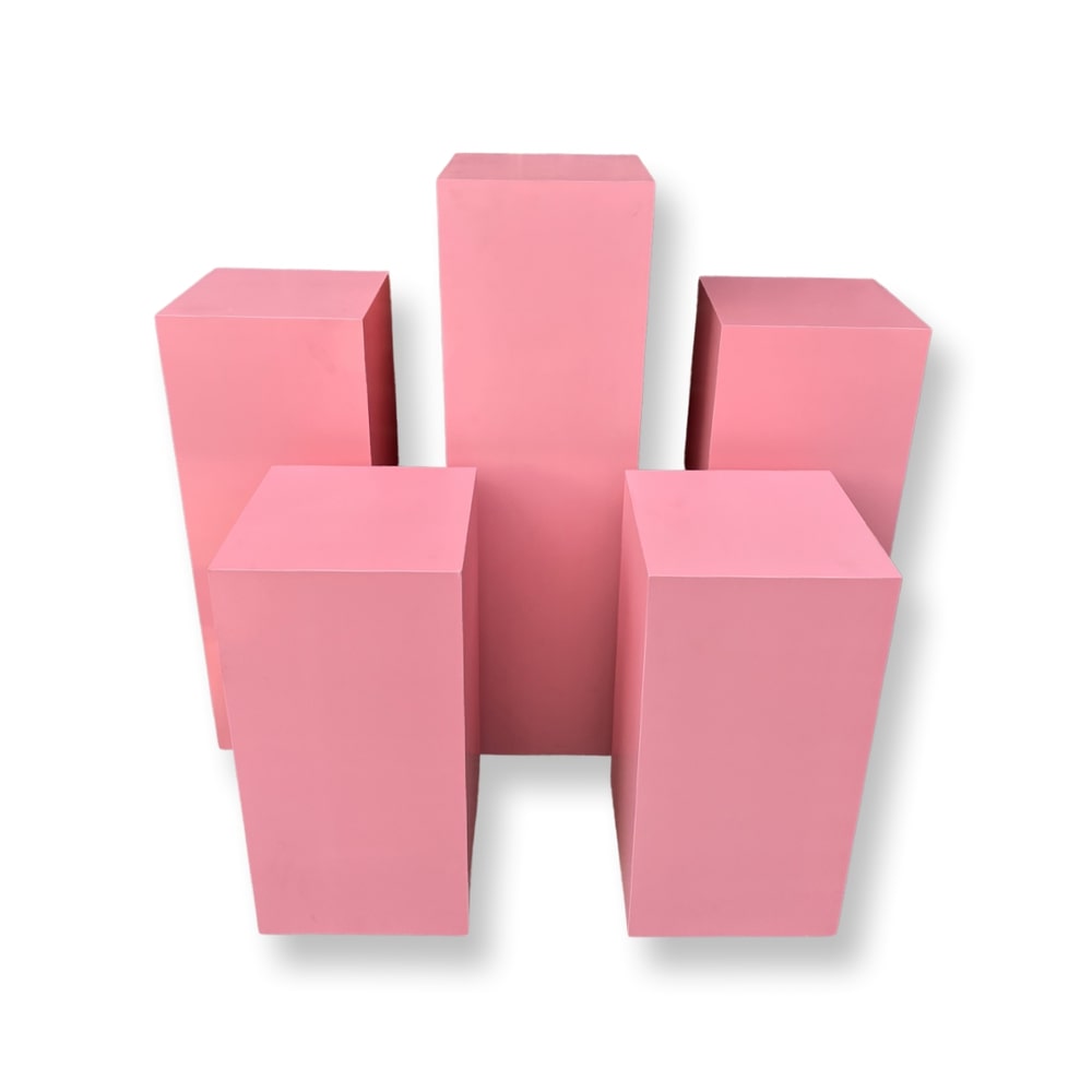 Square Pedestal Set RENTAL
