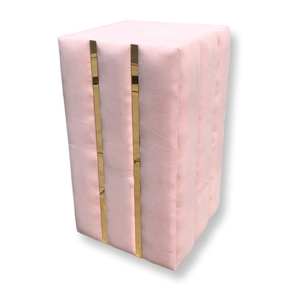 Square Velvet Pedestal RENTAL