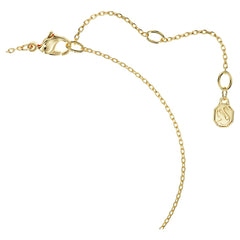 Classica bracelet Round cut, Interlocking, White, Sterling silver, 18K gold finish