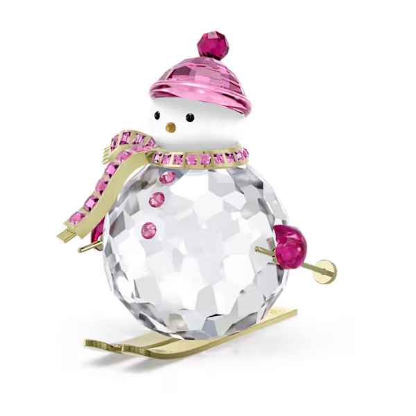 Holiday Cheers Dulcis Snowman Pink