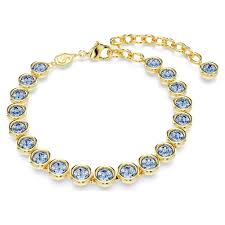 Imber Tennis Bracelet Blue/Gold Size Medium