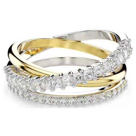 Hyperbola Ring White/Gold Size 58 Large