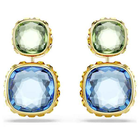 Chroma Pierced Drop Earrings Multicolor