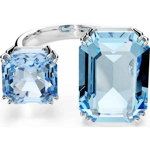Millenia Open Ring Blue/White Size 55 Medium
