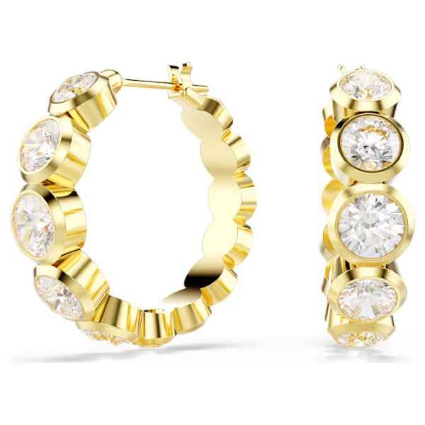 Imber Pierced Hoop Earrings Gold