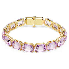 Millenia Tennis Bracelet Purple/Gold