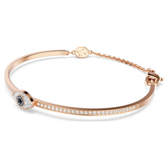 Symbolica bangle Eye, Multicolored, Rose gold-tone plated