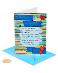 Why I Love You Father’s Day Greeting Card for Husband