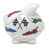 Vroom Race Car Piggy Bank