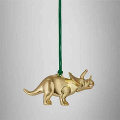 2024 Christmas Triceratops Golden Ornament