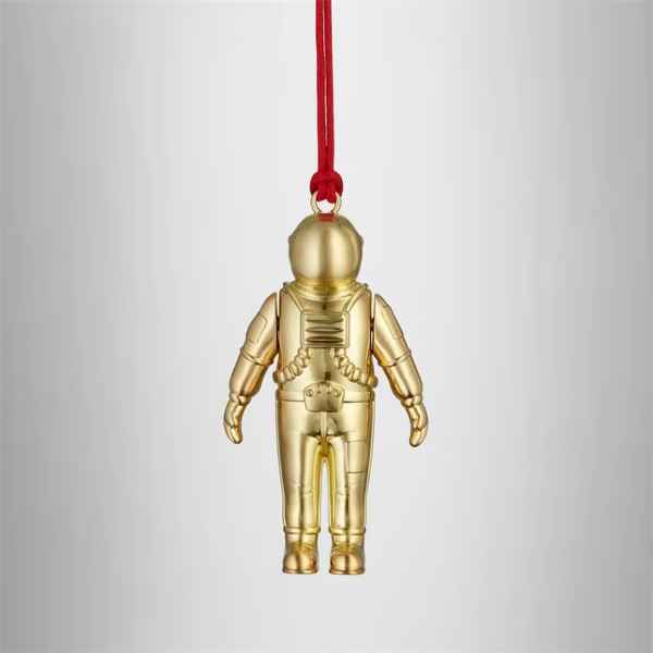 2024 Christmas Spaceman Golden Ornament