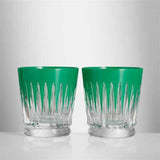 2025 New Year Fireworks Tumblers Set Of 2 Green