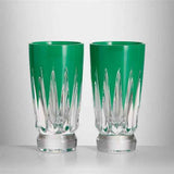 2025 New Year Shot Glasses Set Of 2 Green