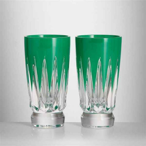 2025 New Year Shot Glasses Set Of 2 Green