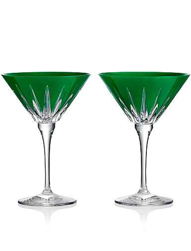 2025 New Year Martini Firework Set of 2 Green