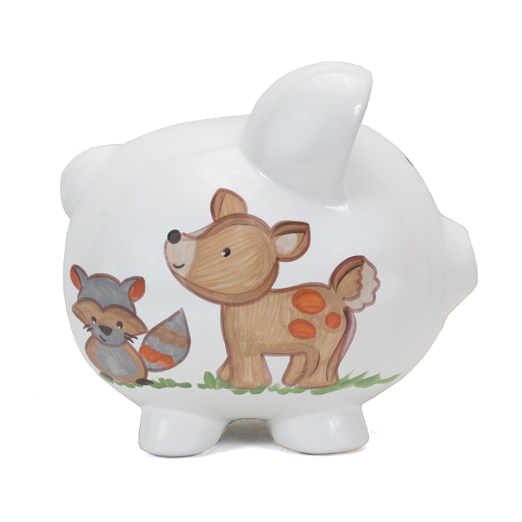 Woodland Piggy Bank