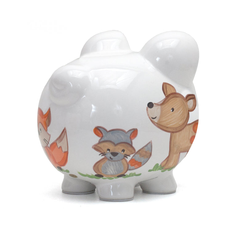 Woodland Piggy Bank