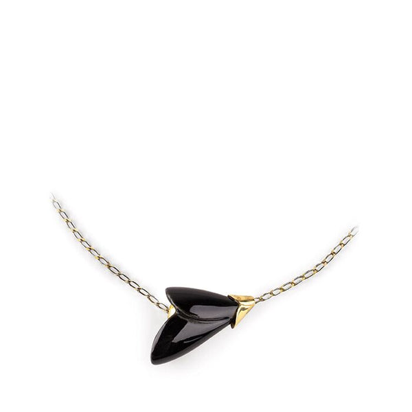 Lladro Heliconia Necklace Black (LAST IN STOCK)