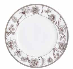Pavo Silver Dinner Plate