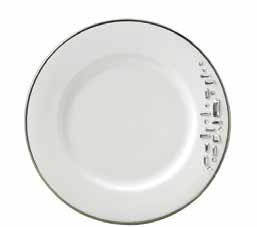 Diana Black Dinner Plate (Crystal)