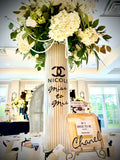Chanel Fabulous & Classy Floral Centerpiece Rental