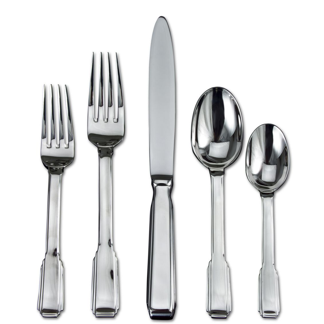 Ricci Argentieri Art Deco 5 Piece Place Setting - 20% OFF