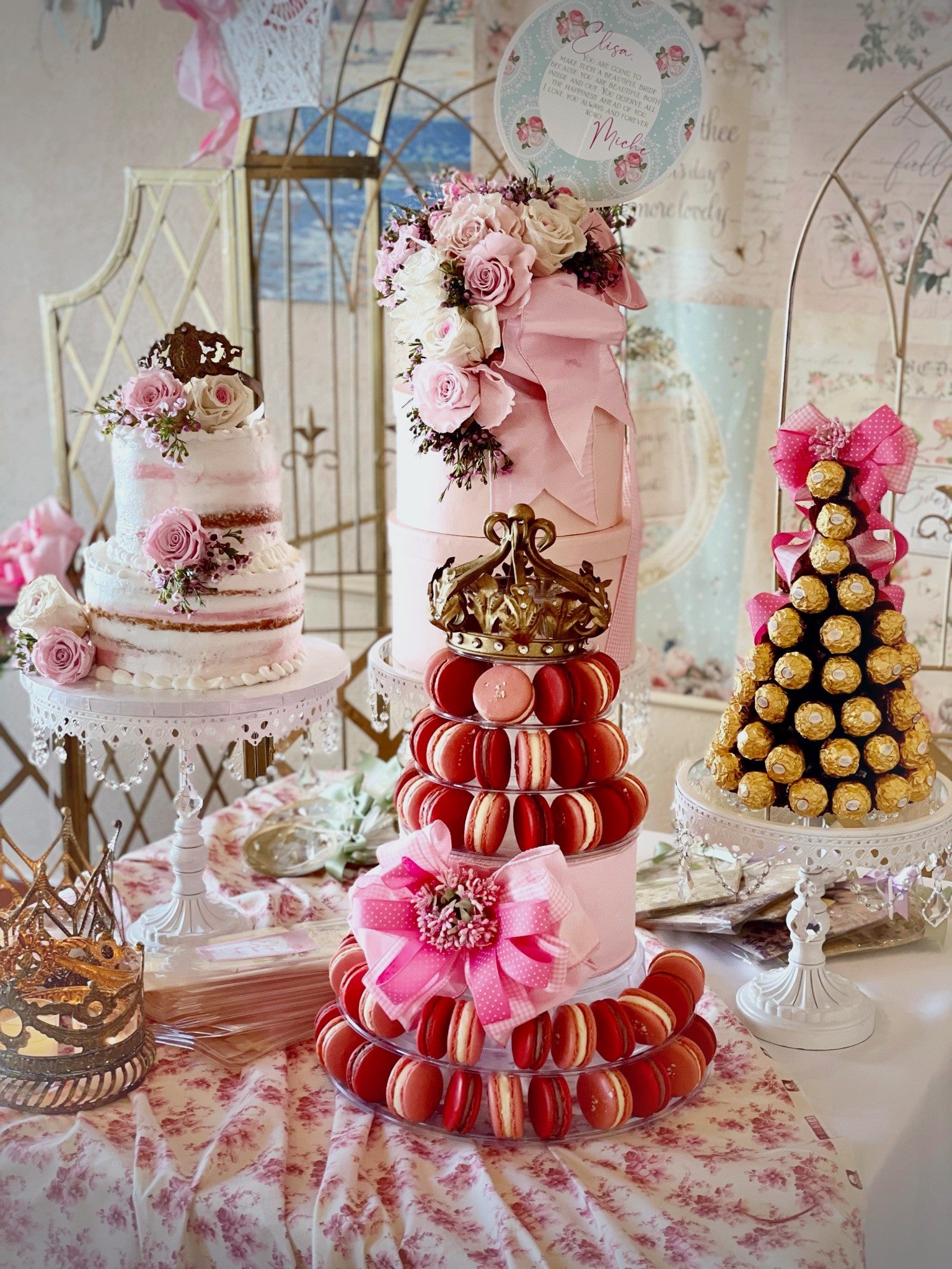 Ferrero Rocher Chocolate Tower Rental