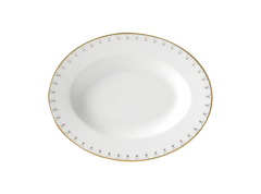 Princess Gold 9&quot; Oval Platter Gold