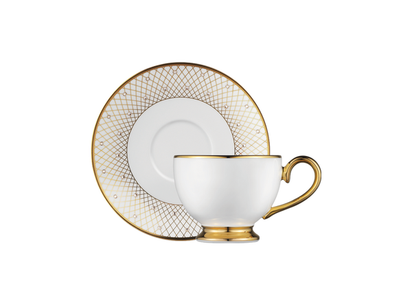 Princess Gold Espresso Cup &amp; Saucer Gold