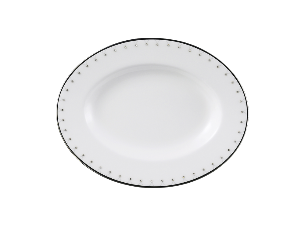 Princess Platinum 9 Oval Platter