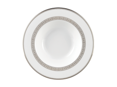 Platinum Leaves Soup Bowl Platinum