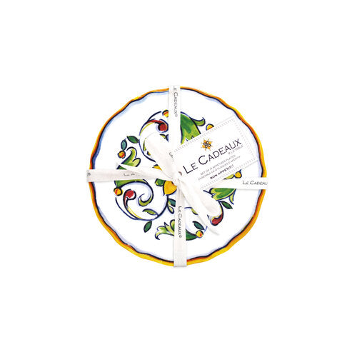 Capri Appetizer Plates (Set Of 4)