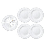 Le Cadeaux Terra White Appetizer Plates (Set of 4) - 20% OFF