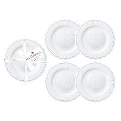 Le Cadeaux Terra White Appetizer Plates (Set of 4) - 20% OFF