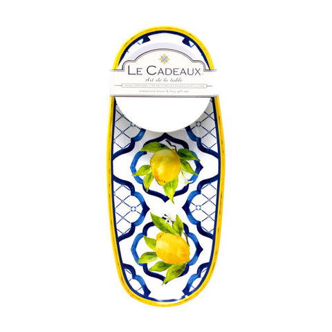 Le Cadeaux Palermo Bowl And Tray Gift Set - 20% OFF