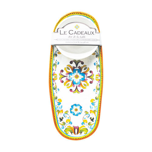 Le Cadeaux Toscana Bowl And Tray Gift Set - 20% OFF