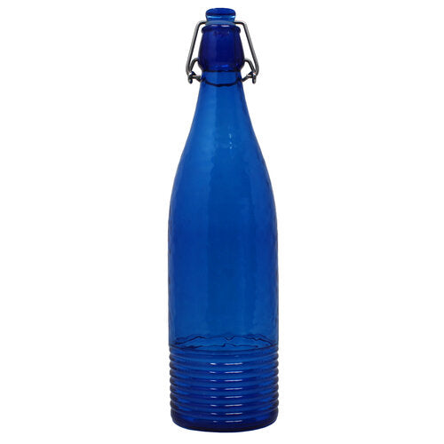 Le Cadeaux Santorini Blue Bottle With Vintage Soda Pop Bottle Closure - 20% OFF
