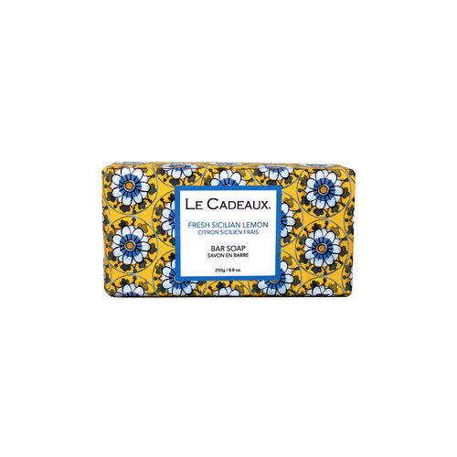 Le Cadeaux Fresh Sicilian Lemon Fragrance Fresh Milled Bar Soap - 20% OFF