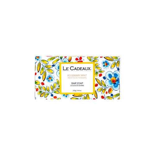 Le Cadeaux Rosemary Mint Fragrance Fresh Milled Bar Soap - 20% OFF