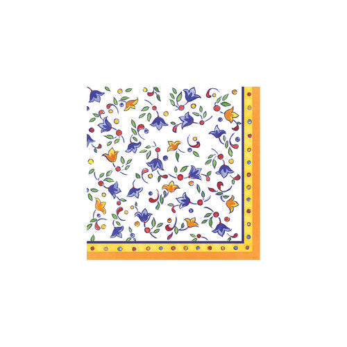Le Cadeaux Capri Patterned Paper Cocktail Napkins (Set of 20) - 20% OFF
