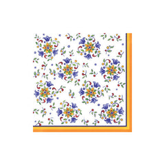 Le Cadeaux Capri Patterned Paper Dinner Napkins (Set of 20) - 20% OFF
