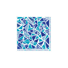 Le Cadeaux Santorini Patterned Paper Cocktail Napkins (Set of 20) - 20% OFF