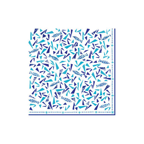 Le Cadeaux Santorini Patterned Paper Dinner Napkins (Set of 20) - 20% OFF