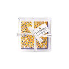 Le Cadeaux Benidorm Patterned Paper Cocktail Napkins In Acrylic Holder Gift Set (Set Of 30) - 20% OFF
