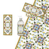 Fresh Fig & Olive Fragranced Liquid Hand Wash in Glass Bottle with Coordinating Tea Towel in Decorative Gift Box