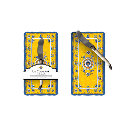 Benidorm Butter Dish and Spreader Gift Set