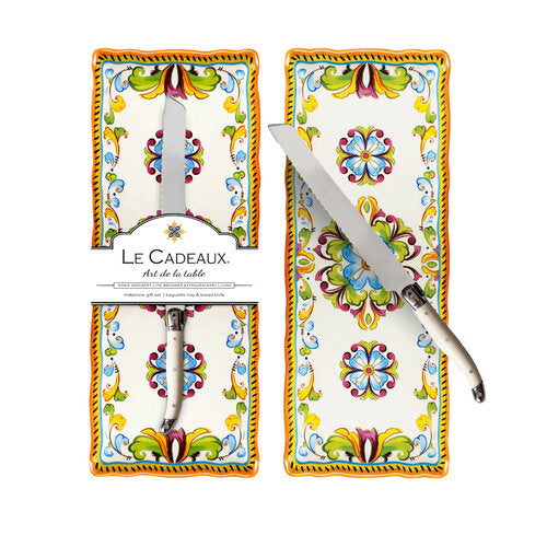 Le Cadeaux Toscana Baguette Tray Gift Set - 20% OFF