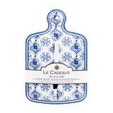 Le Cadeaux Moroccan Blue Cheeseboard Gift Set - 20% OFF