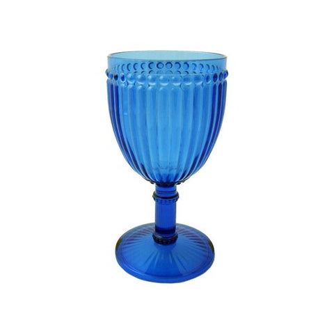 Le Cadeaux Milano Blue Wine Glass - 20% OFF