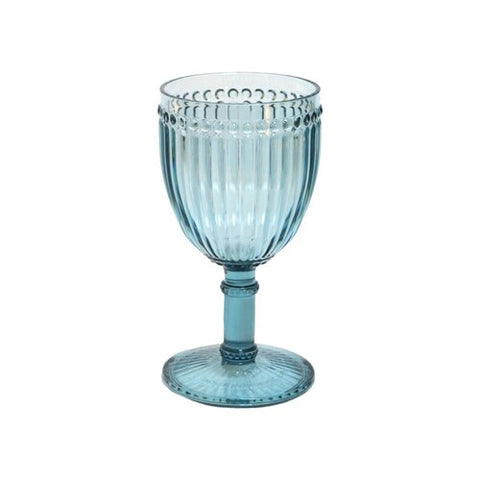 Le Cadeaux Milano Teal Wine Glass - 20% OFF